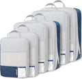 8 Set/6 Set/4 Set Compression Packing Cubes by PREZON