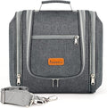 Hanging Travel Toiletry Bag for Women and Men, 6 Organizer Compartments by COOSKY