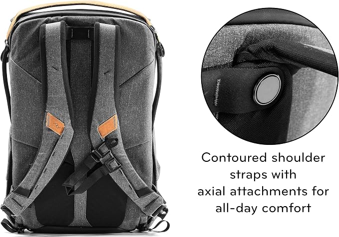 Peak Design Everyday Backpack 30L, MagLatch Top, Dual Side Access, FlexFold - Image 3