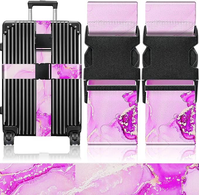 Slohif Luggage Straps for Suitcases Travel Belt Accessories Luggage Connector by Slohif