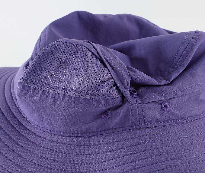 Connectyle Sun Hat for Men Women Outdoor UV Protection Safari Hat for Fishing - Image 5