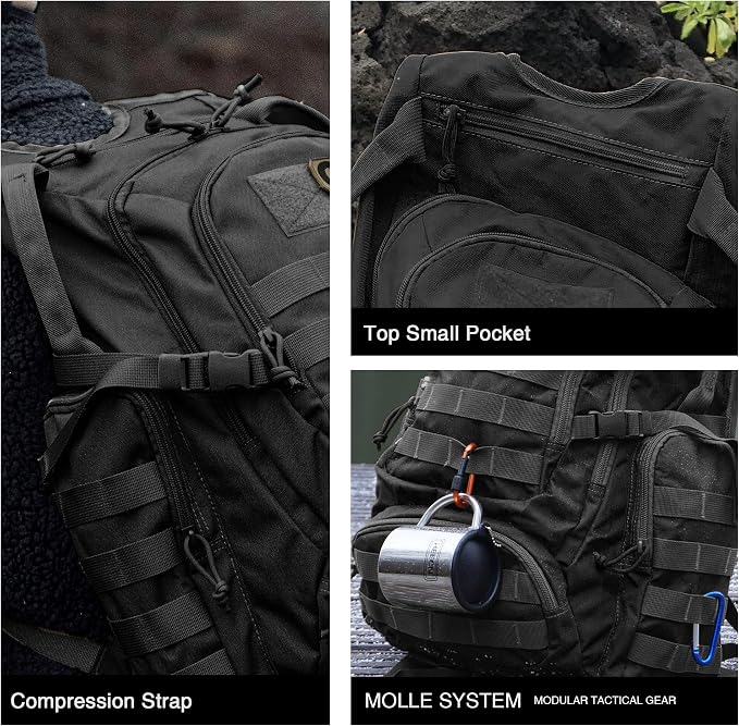 Mardingtop 25L Tactical Backpacks Molle Hiking daypacks - Image 3