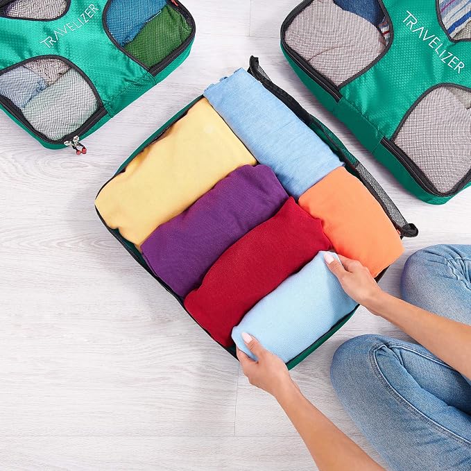 Travel Packing Cubes 5 pcs Luggage Organizer Set - Image 7