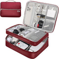Electronic Organizer Travel Case, Travel Cord Organizer Case Portable by CILLA
