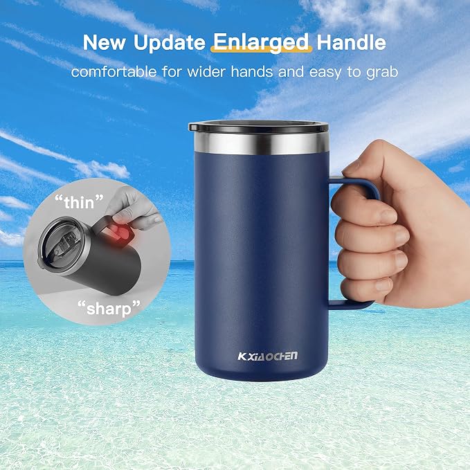 KXIAOCHEN 20oz Insulated Coffee Mug - Image 3