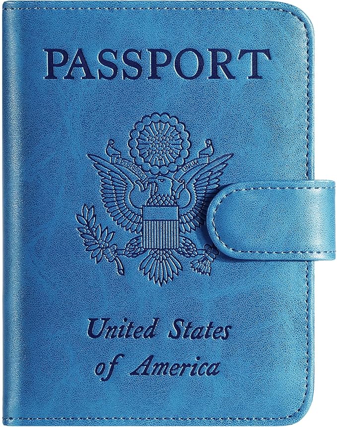 Passport Holder Cover Wallet RFID Blocking Leather Card Case Travel Accessories by PASCACOO
