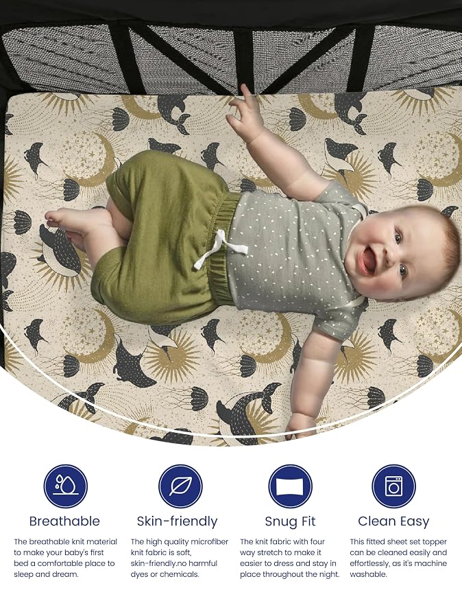 Graco Pack and Play Sheets - Image 2