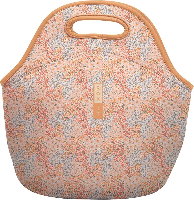 Sok It LunchTote Zippered Bag Insulated Neoprene Caddy by SokIt