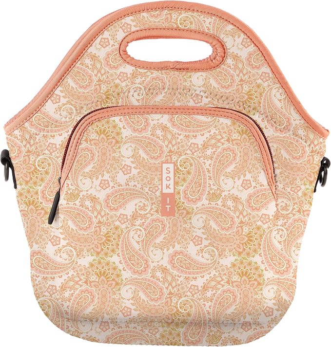 Sok It LunchTote Zippered Bag Insulated Neoprene Caddy by SokIt