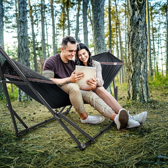 Tranquillo Universal Hammock Stand 600 lbs Capacity, Instant 20s Foldable - Image 7