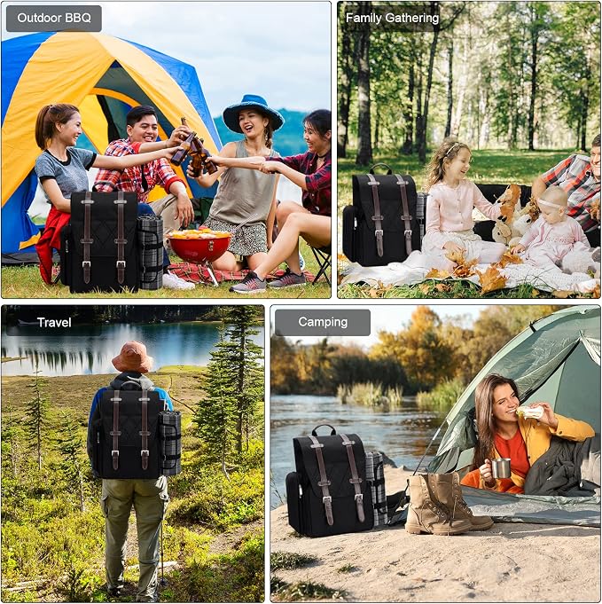 Picnic Backpack for 2 Person - Image 7