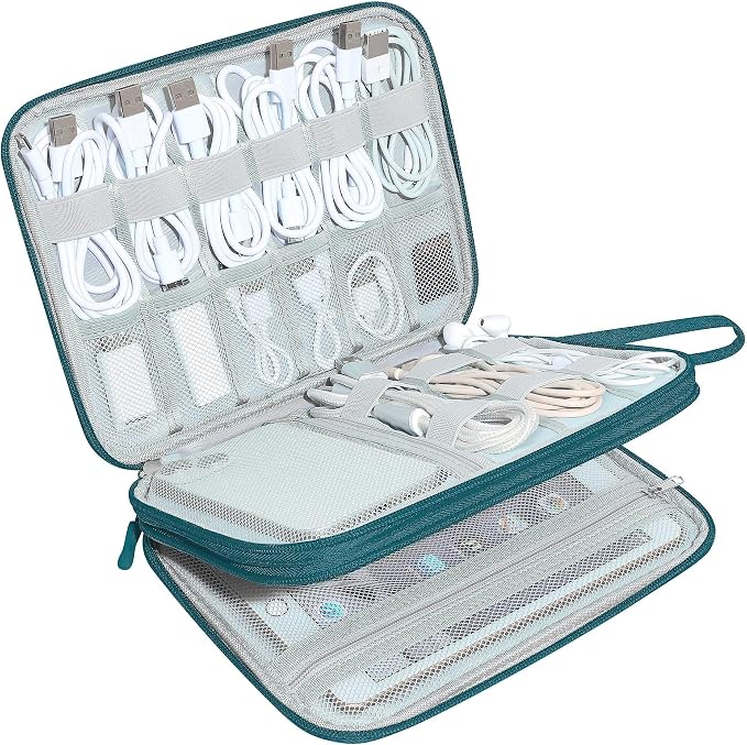 CILLA Electronics Organizer Travel, Travel Cord Organizer Case, Compact by CILLA