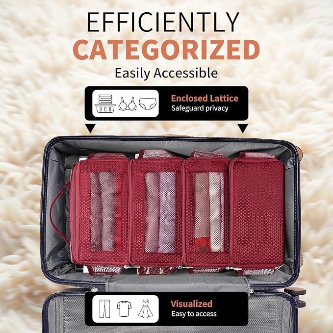 Suitcase Organizer Travel Bags Organizer - Image 3