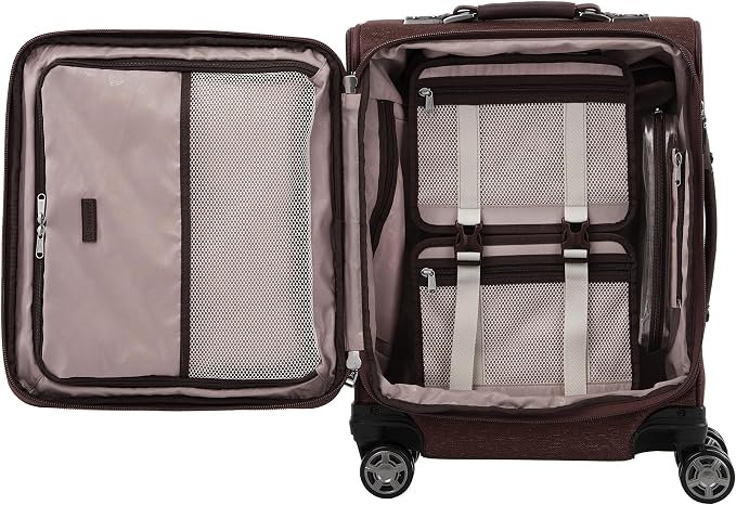 Travelpro Platinum Elite Softside Expandable Carry on Luggage, 8 Wheel Spinner - Image 6