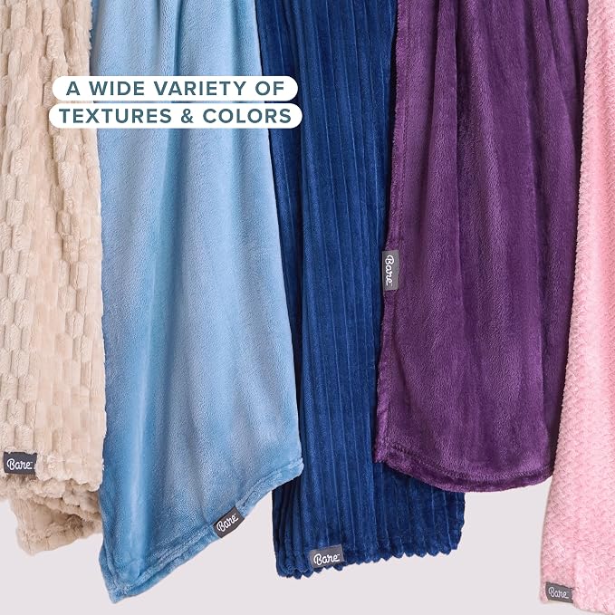 Bare Home Fleece Blanket - Image 8