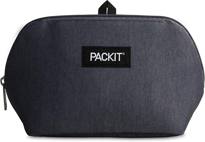 PackIt® Freezable Snack Bag, City Charcoal, Built by PackIt
