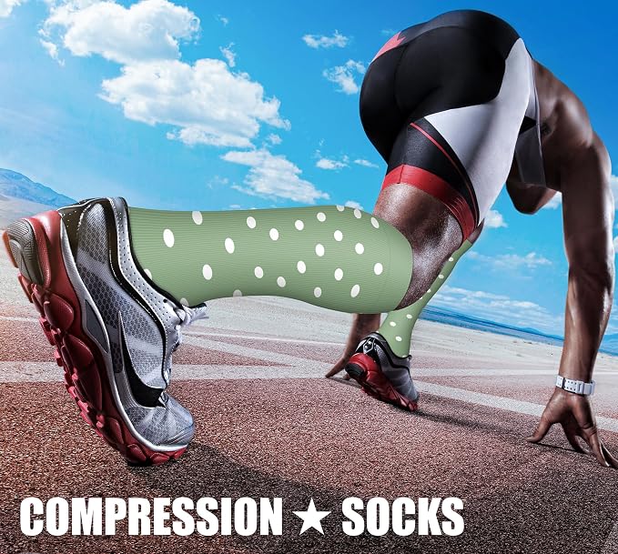 CHARMKING Compression Socks for Women & Men Circulation 15-20 mmHg is Best - Image 3