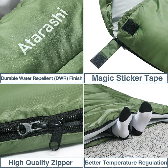 Atarashi Camping Sleeping Bag- 4 Seasons - Image 4