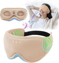 Sleep Mask with Headphones Bluetooth 5.4，LC-dolida 2025 New 3D Bluetooth Sleep by LC-dolida