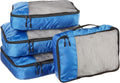 Amazon Basics Packing Cubes for Travel, Packing Organizers Set, 4-Piece-Set by AmazonBasics