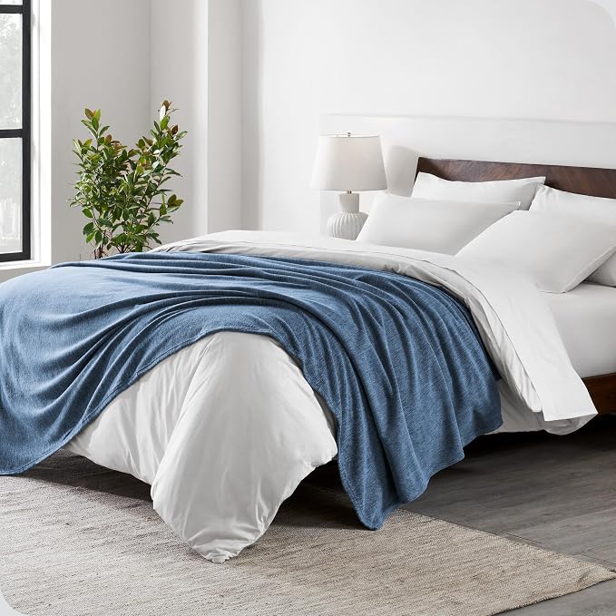Bare Home Polar Fleece Blanket - Image 2