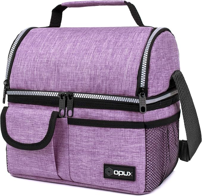 opux Lunch Bag Women Insulated, Adult Lunch Box Cooler, Lunch Box by OPUX