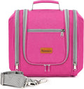 Hanging Travel Toiletry Bag for Women and Men, 6 Organizer Compartments by COOSKY