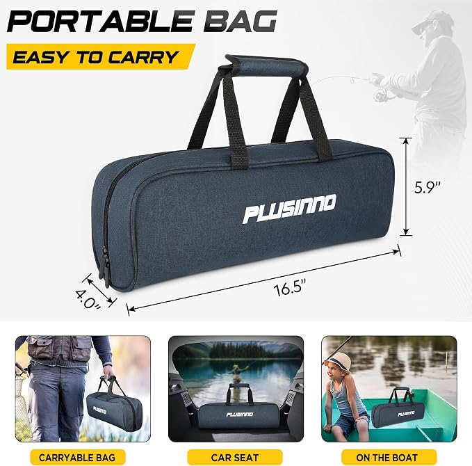 PLUSINNO Fishing Rod and Reel Combos - Image 4
