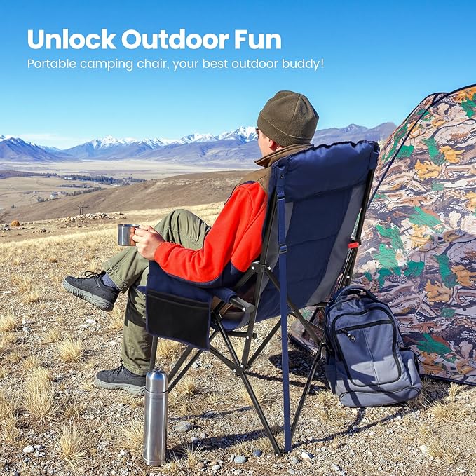 HIGH POINT SPORTS Oversized Camping Chairs - Image 5
