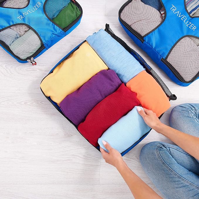 Travel Packing Cubes 5 pcs Luggage Organizer Set - Image 7