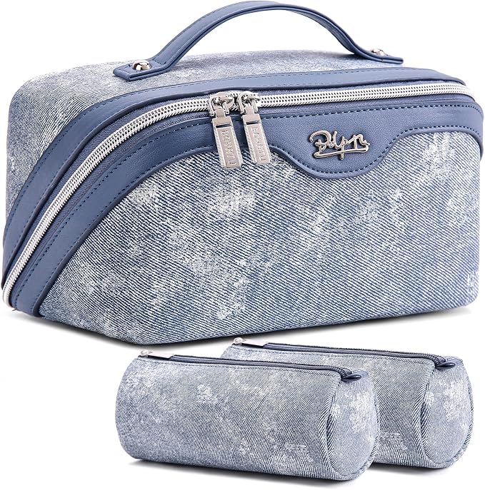 Travel Makeup Bag Cosmetic Bags by BOYATU