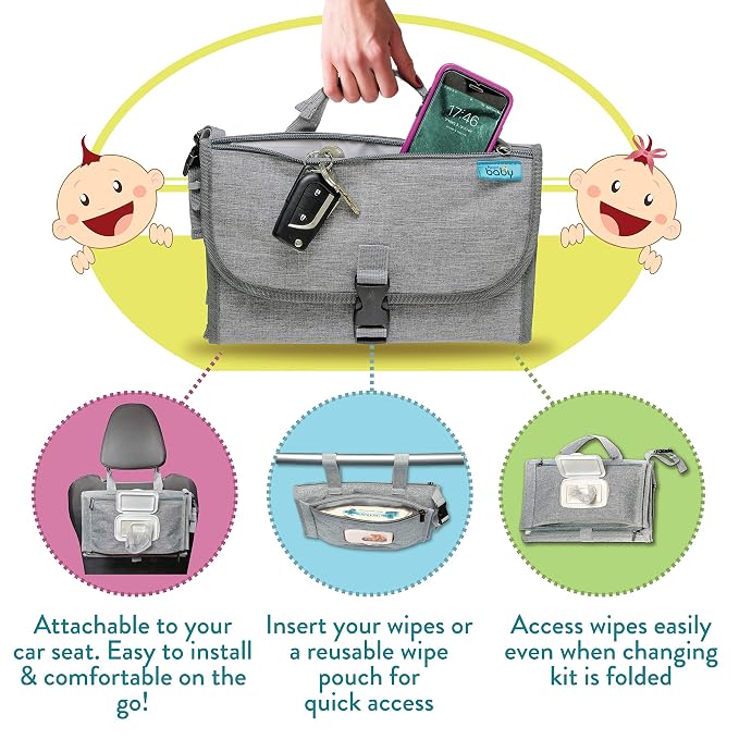 Kopi Baby Portable Diaper Changing Pad - Image 4