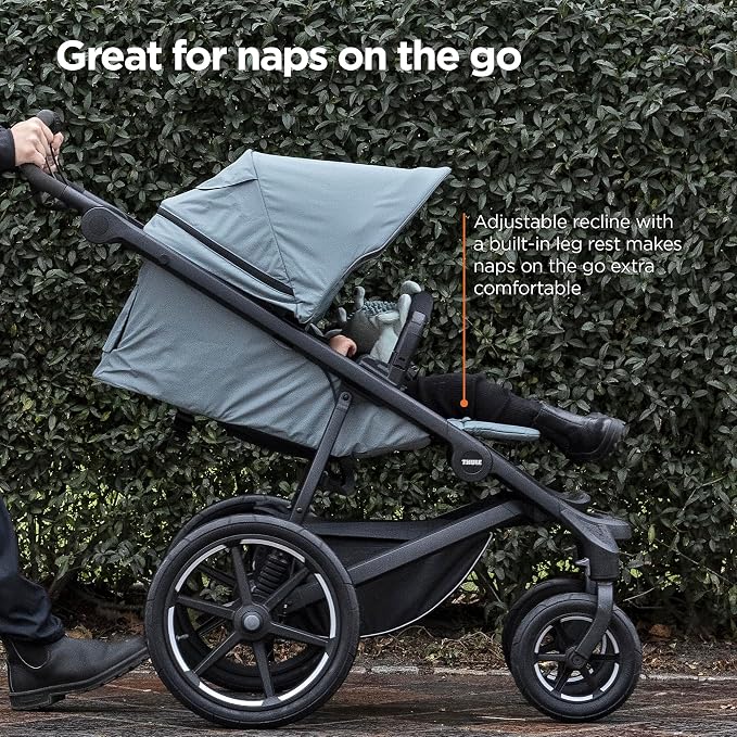 Thule Urban Glide 4-Wheel Single Child All-Terrain Stroller, Full-Suspension - Image 6