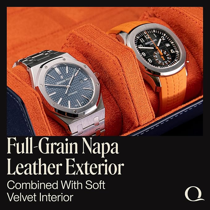 Napa Leather Watch Rolls for Men - Image 2