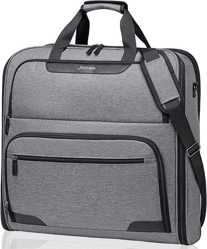 Garment Bags for Travel, Double Layered Carry on Garment Bag by Joyrally