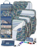 8 Set Packing Cubes for Travel, Gifts for Women Mom, Anti-Tearing Suitcase by OlarHike