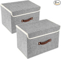 TYEERS Collapsible Storage Boxes, Washable Fabric Storage Bins by StorageOrganization