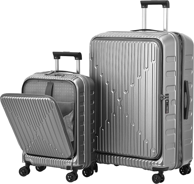 2 Pieces 19/29 Luggage Sets, 19 Inch Carry On Luggage by Kaleenie