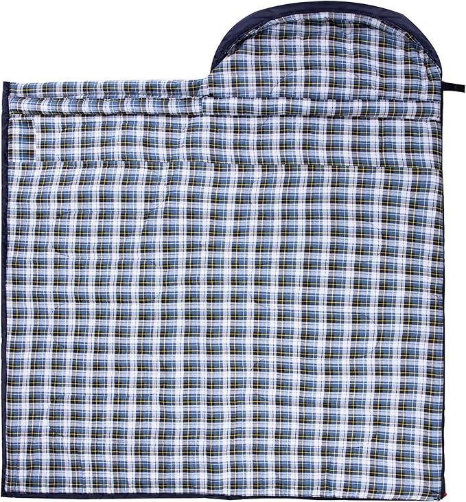 0 Degree Sleeping Bag 100% Cotton Flannel XXL - Image 6