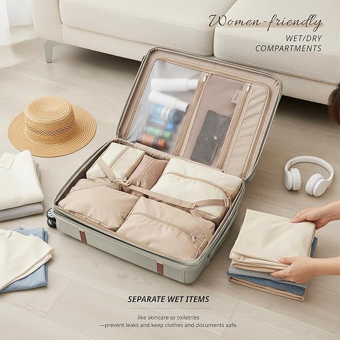 Verage Florence Hardside Carry-On Luggage - Image 5