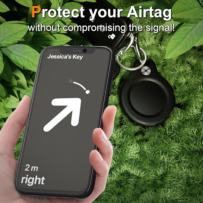 RFUNGUANGO Premium Waterproof Airtag Case, 4 Pack, Durable and Scratch Resistant - Image 4