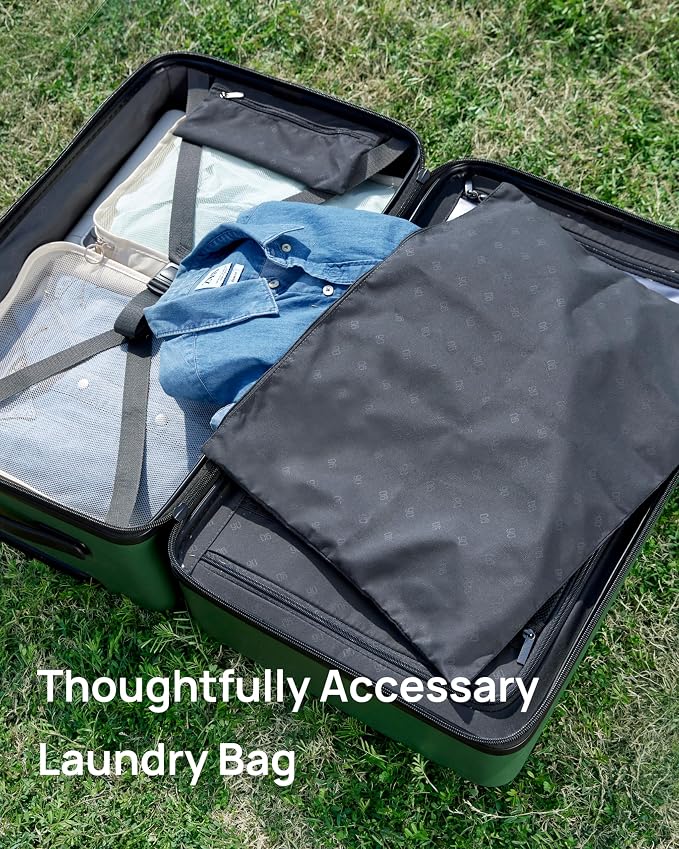 Trunk Luggage 26 Inch, Medium Checked Luggage - Image 5
