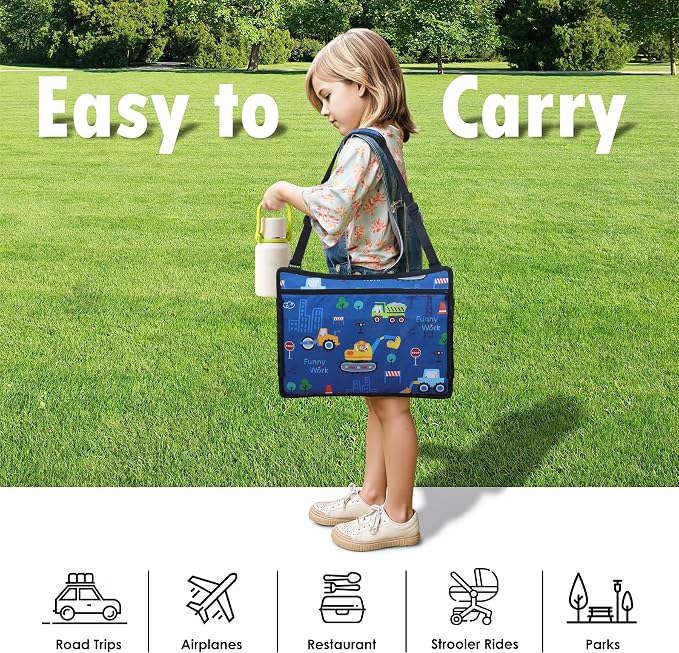 Kids Travel Tray for Airplane - Image 9