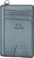 FurArt Slim Minimalist Wallet, Front Pocket Wallets, RFID Blocking, Credit Card by FurArt