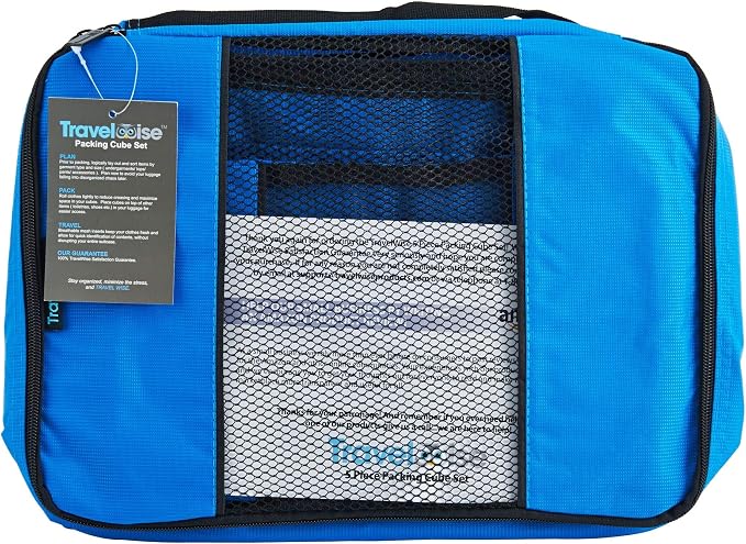 TravelWise Luggage Packing Organization Cubes 5 Pack, 2 Small, 2 Medium - Image 5