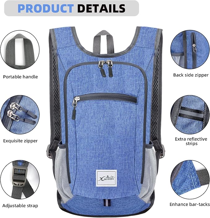 Foldable Hiking Backpack - 10L Daypack - Image 4