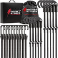 Rocket Straps - Ultimate Adjustable Outdoor Bungee Cord Assortment - Heavy Duty by RocketStraps