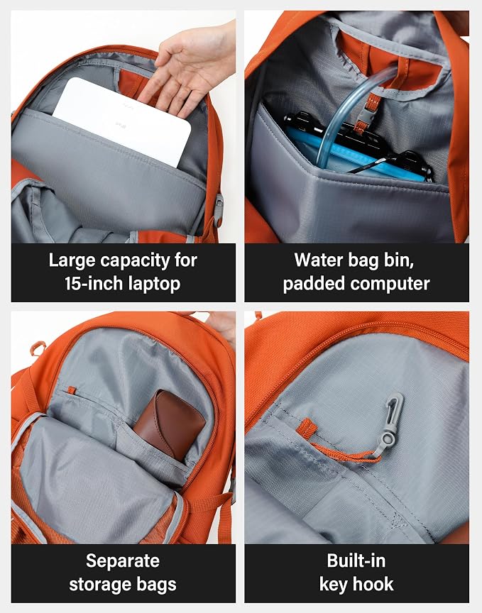 Pioneer Camp Hiking Backpack 22L Small Hiking Hydration Gear Lightweight - Image 6