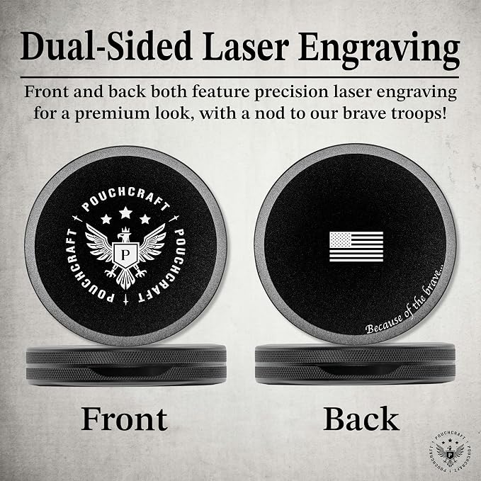 Metal Pouch Can | Metal Container | Slim EDC Pocket Tin | Airtight & - Image 2