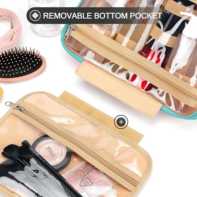 Travel Hanging Toiletry Bag for Women, - Image 5